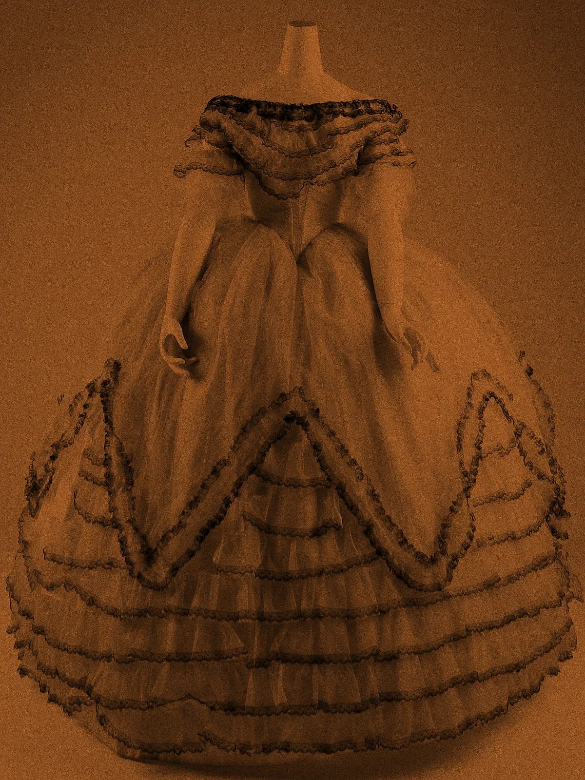Ball gown, 1856–59 — from the Metropolitan Museum of Art's Open Access collection